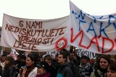 Týden neklidu - demonstrace v Praze