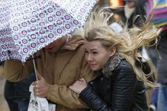 Vánoční bouře v Anglii