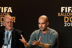 Nejlepší kouč roku 2012: Guardiola a del Bosque