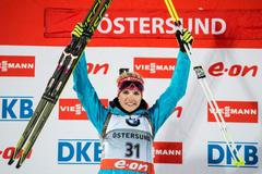 Gabriela Soukalova vyhrála závod v Östersundu
