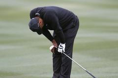 Tiger Woods a na jamkovce v Arizoně