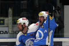 Radost hokejistů Plzně