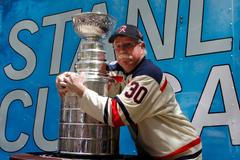 Fanoušek New Yorku Rangers a Stanley Cup