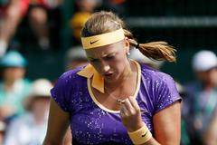 Petra Kvitová na turnaji v Indian Wells