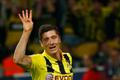 LM, Dortmund - Real: Robert Lewandowski, gól na 4:1