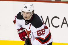 Jaromír Jágr v dresu New Jersey Devils