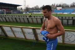 Fotbal, Baník - Jihlava: Milan Baroš