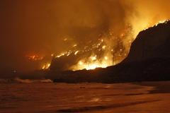 Rozsáhlý požár v Kalifornii