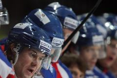 KHL, Lev Praha - Čerepovec: střídačka Lva