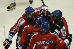 Hokej, EHT, Česko - Rusko: radost Česka