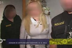 Jana Naygová, zatčení