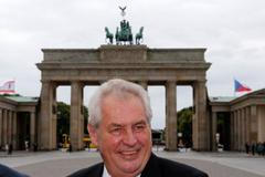 zeman v berlíně