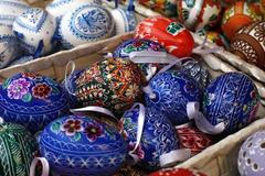 Prodej kraslic v Praze na Václavském náměstí