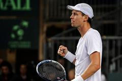 Davis Cup, Švýcarsko - Česko: Tomáš Berdych