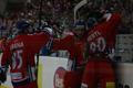 Hokej, České hokejové hry, Česko - Finsko: radost z gólu na 2:0