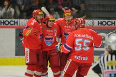 Radost hokejistů Českých Budějovic