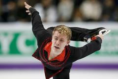 Michal Březina na mistrovství světa v krasobruslení 2013 (krátký program)