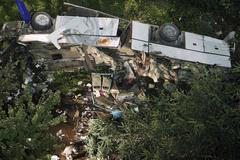 Nehoda autobusu v Itálii