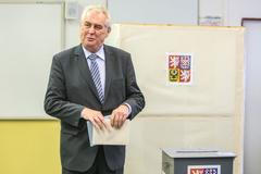 Miloš Zeman u voleb