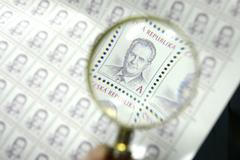 Tisk známek s Milošem Zemanem