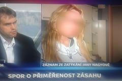 Zatčení Jany Nagyové - záznam v ČT