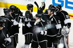 Los Angeles Kings - San Jose Sharks (radost obhájců titulu)
