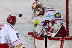 hokejová extraliga, Sparta Praha - Třinec: Peter Hamerlík a David Květoň