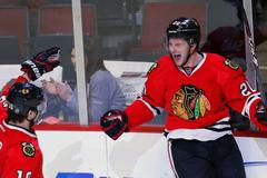 NHL - Radost hokejistů Chicaga