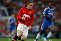 Rooney v utkání proti Chelsea v Premier League