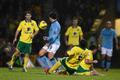 Premier League, Norwich City - Manchester City: Sebastien Bassong - Samir Nasri