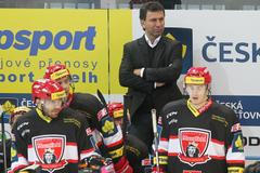 Hokej, extraliga, Slavia - Mountfield HK: trenér Jiří Kučera