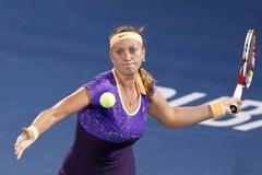 Petra Kvitová ve třetím kole turnaje v Dubaji