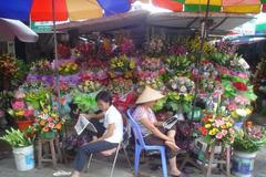 Vietnam_prodavačky květin