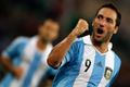 Gonzalo Higuaín v dresu argentinské reprezentace (2013)