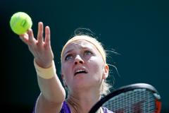 Petra Kvitová na turnaji v Indian Wells