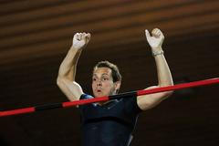 Francouzský tyčkař Renaud Lavillenie