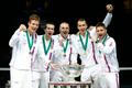 Davis Cup, finále Srbsko-ČR: Tomáš Berdych, Radek Štěpánek, Vladimír Šafařík, Lukáš Rosol a Jan Hájek