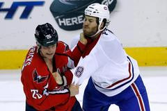 NHL, Washington - Montreal: Matt Hendricks - Brandon Prust