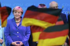 Německo - volby 2013 - Merkelová