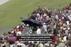 Robert Hight. havárie dragsteru v Charlotte