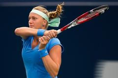 Petra Kvitová na turnaji v Torontu