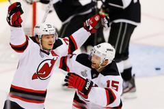 Finále play off NHL Los Angeles - New Jersey