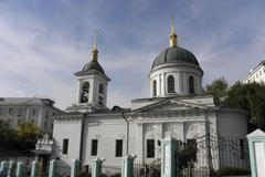 Chrám svatého Nikolaje v historickém centru Moskvy