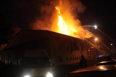 Požár v Děčíně