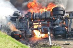 Nehoda kamionu na D1