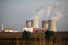 Temelín elektřina jaderná elektrárna atomová energie ČEZ