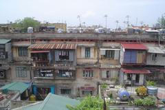 Vietnam, zástavba ve městě