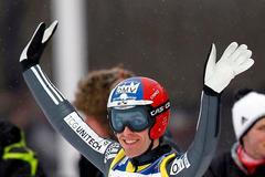 Světový pohár v letech na lyžích v Harrachově (Jan Matura)