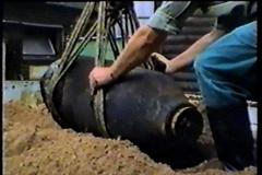 Nález letecké pumy v Paramu - květen 1995