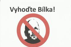 Vyhoďte Bílka tričko